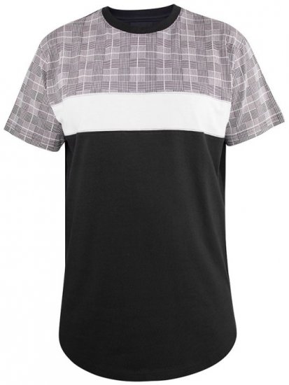 D555 Vista Couture Cut And Sew Curved Hem T-Shirt - T-paidat - Isot T-paidat 2XL – 14XL