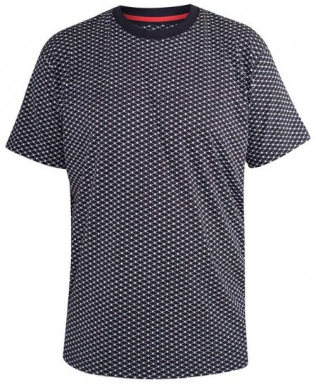 D555 Canton T-shirt Navy - T-paidat - Isot T-paidat 2XL – 14XL