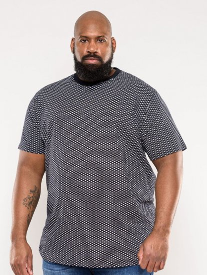 D555 Canton T-shirt Navy - T-paidat - Isot T-paidat 2XL – 14XL