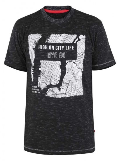 D555 Rumford Printed T-shirt - T-paidat - Isot T-paidat 2XL – 14XL