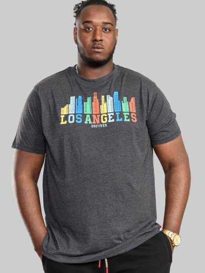 D555 Hemford Printed T-Shirt - T-paidat - Isot T-paidat 2XL – 14XL