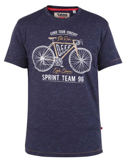 D555 Cheddar Euro Tour Bicycle Printed T-shirt - T-paidat - Isot T-paidat 2XL – 14XL