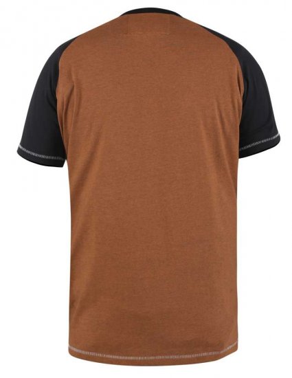 D555 Charmouth Raglan Sleeve Printed T-Shirt - T-paidat - Isot T-paidat 2XL – 14XL