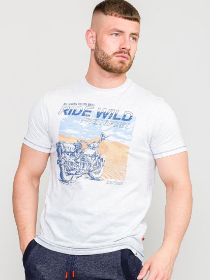 D555 LANGDON Printed T-Shirt - T-paidat - Isot T-paidat 2XL – 14XL
