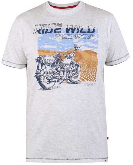 D555 LANGDON Printed T-Shirt - T-paidat - Isot T-paidat 2XL – 14XL