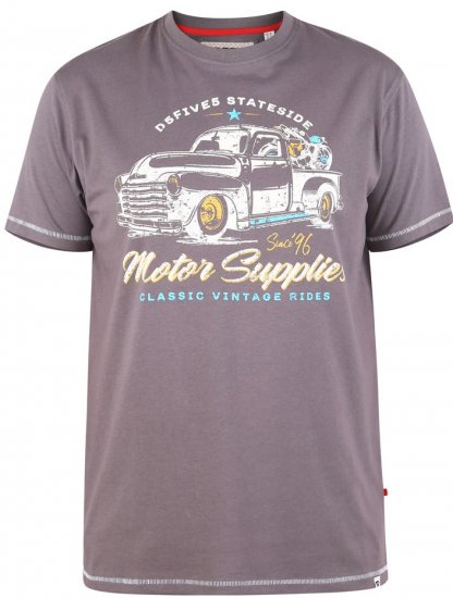 D555 BARMING Printed T-Shirt - T-paidat - Isot T-paidat 2XL – 14XL