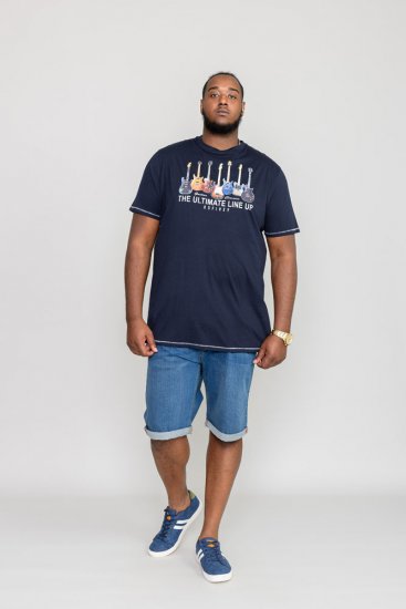 D555 PICKEMHAM Printed T-Shirt - T-paidat - Isot T-paidat 2XL – 14XL