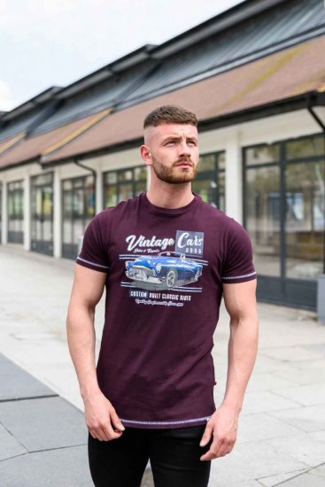 D555 BUCKHURST Vintage Cars T-Shirt - T-paidat - Isot T-paidat 2XL – 14XL