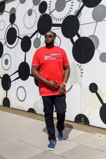 D555 LIONS England T-shirt - T-paidat - Isot T-paidat 2XL – 14XL