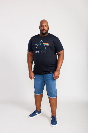 D555 Eclipse Official Pink Floyd Printed Crew Neck T-Shirt - T-paidat - Isot T-paidat 2XL – 14XL