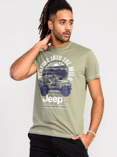 D555 Hibbert Official Jeep Printed T-Shirt - T-paidat - Isot T-paidat 2XL – 14XL