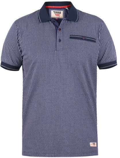 D555 MARLESFORD Polo Shirt - Pikeepaidat - Miesten isot pikeepaidat
