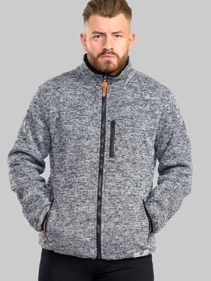 D555 Rockley Sweat With Sherpa Lining - Hupparit ja collegepaidat - Miesten hupparit ja collegepaidat isot koot