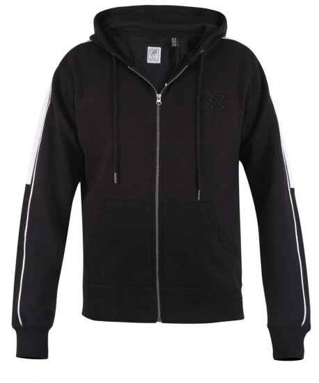D555 Southwick Black Couture Hoodie - Hupparit ja collegepaidat - Miesten hupparit ja collegepaidat isot koot