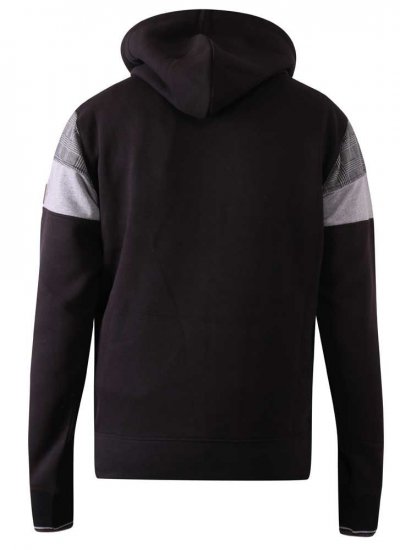 D555 Kipling Full Zip Hoodie Black - Hupparit ja collegepaidat - Miesten hupparit ja collegepaidat isot koot