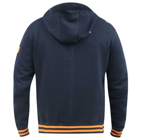 D555 Flanders Full Zip Hoody With Chest Print - Hupparit ja collegepaidat - Miesten hupparit ja collegepaidat isot koot