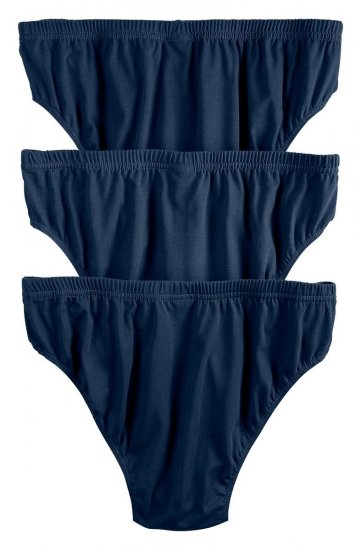 JP1880 Slips OEKO-TEX 3-Pack Blue - Alusvaatteet & uimavaatteet - Miesten Isot alusvaatteet 