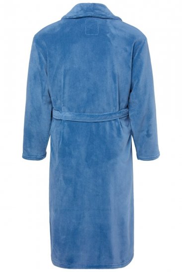 JP1880 Bathrobe with Spacious Pockets Denim Blue - Alusvaatteet & uimavaatteet - Miesten Isot alusvaatteet 