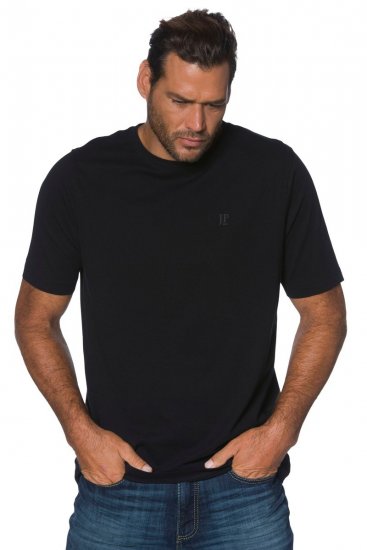 JP1880 702558 Pyöreäaukkoinen t-paita Musta - T-paidat - Isot T-paidat 2XL – 14XL
