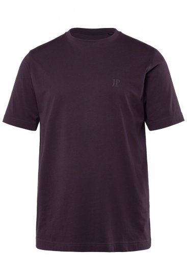 JP1880 702637 Pyöreäaukkoinen t-paita 2 kpl Tummanlila/Musta - T-paidat - Isot T-paidat 2XL – 14XL
