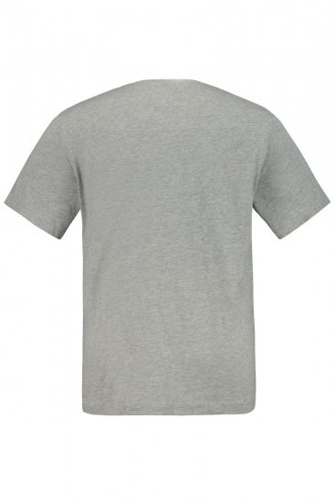JP1880 702637 Pyöreäaukkoinen t-paita 2 kpl Harmaa melange - T-paidat - Isot T-paidat 2XL – 14XL
