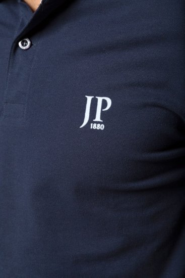 JP1880 704317 Pikeepaita 2 kpl Musta/Tummansininen - Pikeepaidat - Miesten isot pikeepaidat