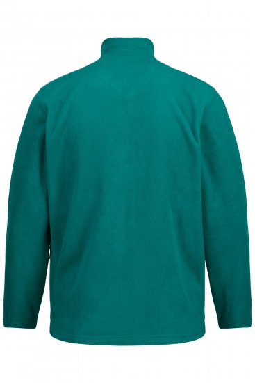 JP1880 Fleece Jacket Petrol - Urheiluvaatteet & ulkoilu - Miesten urheiluvaatteet isot koot