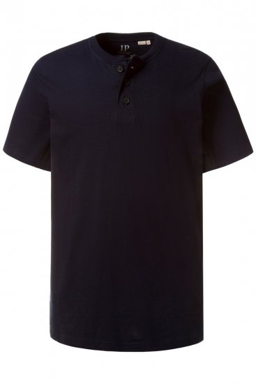 JP1880 708420 Henley-paita 2 kpl Tummansininen - T-paidat - Isot T-paidat 2XL – 14XL