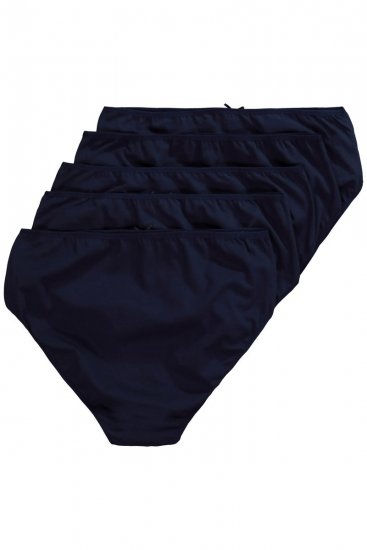 Ulla Popken 710201 Alushousut 5 kpl Tummansininen - Alushousut - 