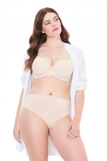 Ulla Popken 710201 Alushousut 5 kpl Beige - Alushousut - 