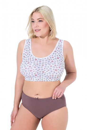 Ulla Popken 710201 Alushousut 5 kpl Ruskea - Alushousut - 