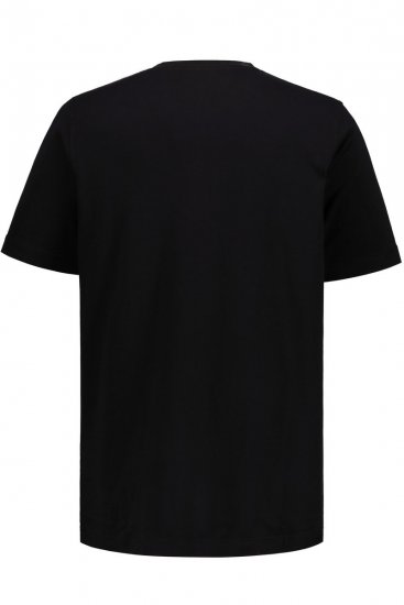 JP1880 711318 V-aukkoinen t-paita 2 kpl Musta - T-paidat - Isot T-paidat 2XL – 14XL
