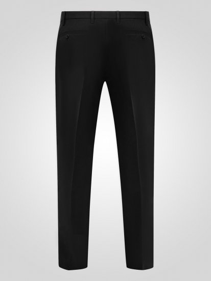D555 Ted 4 Way Stretch Tailored Trouser Musta - Puvut ja pikkutakit - Pukuja suurissa mitoissa