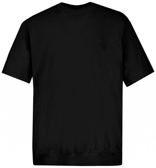 JP1880 712616 T-paita vatsamallilla Musta - T-paidat - Isot T-paidat 2XL – 14XL