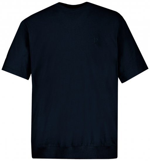 JP1880 712616 T-paita vatsamallilla Tummansininen - T-paidat - Isot T-paidat 2XL – 14XL