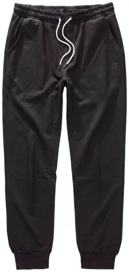 JP1880 714277 Collegehousut Musta - Collegehousut ja collegeshortsit - Miesten Isot collegehousut ja collegeshortsit