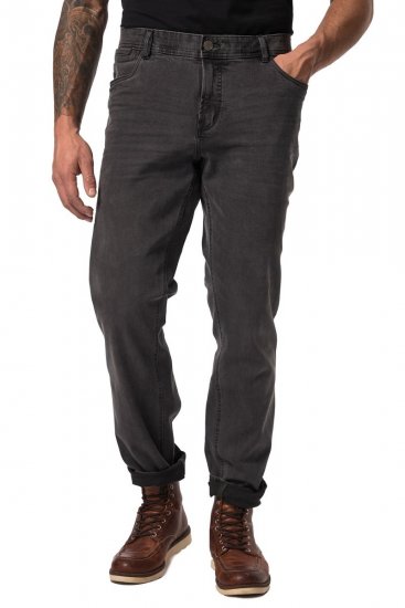 JP1880 Jeans Regular Fit 5-Pocket Gray Denim - Farkut ja housut - Miesten isot farkut ja isot housut W40-W70