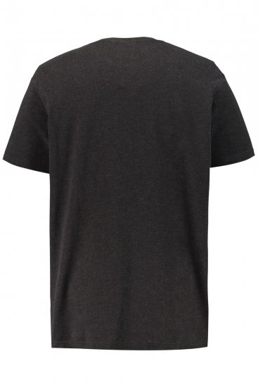 JP1880 726695 Henley-paita Tummanharmaa - T-paidat - Isot T-paidat 2XL – 14XL