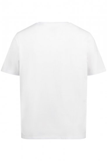 JP1880 726695 Henley-paita Valkoinen - T-paidat - Isot T-paidat 2XL – 14XL