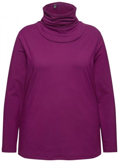 Ulla Popken 751623 Nopeasti kuivuva laskettelupaita Roosa - Hiihtovaatteet - 