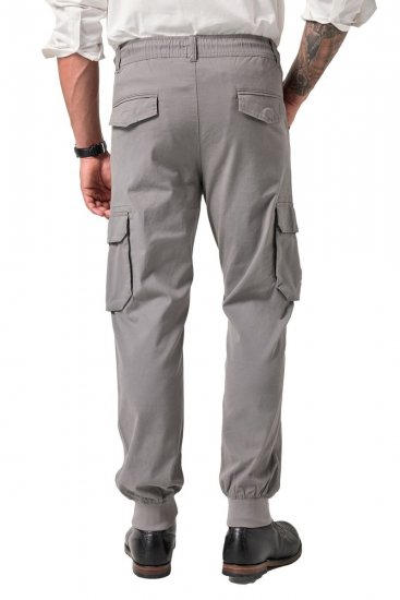 JP1880 Cargo Pants Flexnamic Modern Fit Grey - Farkut ja housut - Miesten isot farkut ja isot housut W40-W70