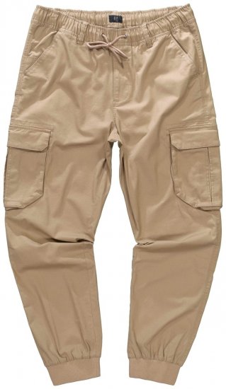 JP1880 782635 Reisitaskuhousut Hiekka - Farkut ja housut - Miesten isot farkut ja isot housut W40-W70
