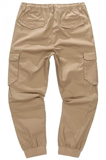 JP1880 782635 Reisitaskuhousut Hiekka - Farkut ja housut - Miesten isot farkut ja isot housut W40-W70