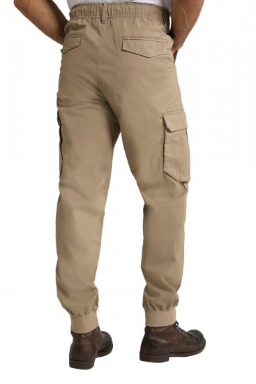 JP1880 782635 Reisitaskuhousut Hiekka - Farkut ja housut - Miesten isot farkut ja isot housut W40-W70