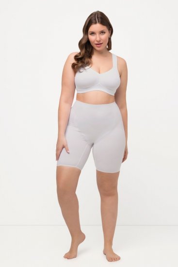 Ulla Popken 793851 Muotoilevat shortsit Valkoinen - Muotoilevat alusasut - 