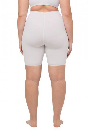 Ulla Popken 793851 Muotoilevat shortsit Valkoinen - Muotoilevat alusasut - 