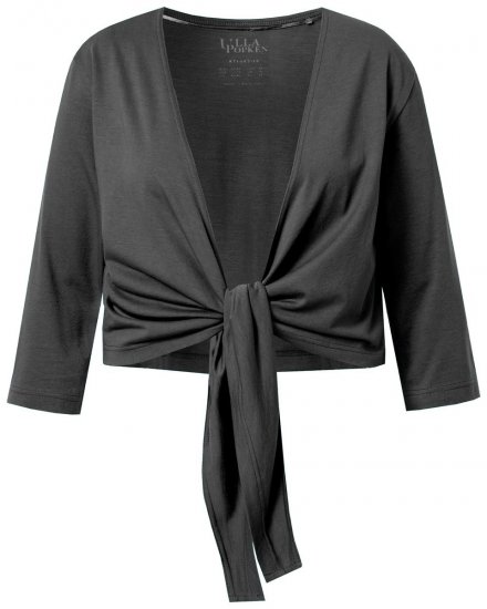 Ulla Popken 794514 Solmittava trikoobolero Antrasiitti - Bolerot - 
