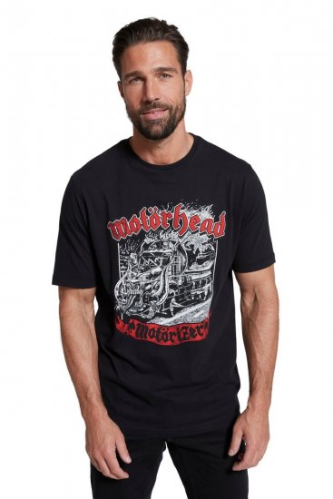 JP1880 Motörhead Graphic Band T-Shirt Black - T-paidat - Isot T-paidat 2XL – 14XL