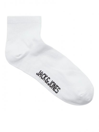 Jack & Jones Leon Tennissukat Valkoinen 3 paria - Alusvaatteet & uimavaatteet - Miesten Isot alusvaatteet 