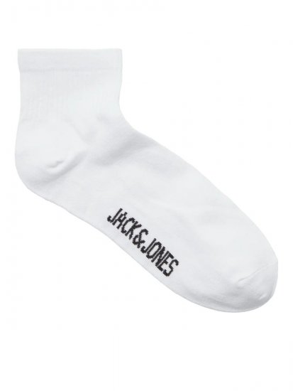 Jack & Jones Leon Tennissukat Valkoinen 3 paria - Alusvaatteet & uimavaatteet - Miesten Isot alusvaatteet 